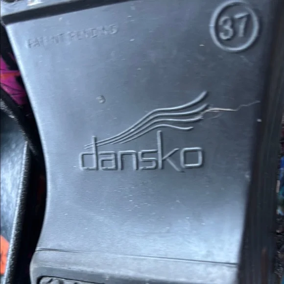 Dansko Colorful Patterned Clogs - Picture 2 of 2